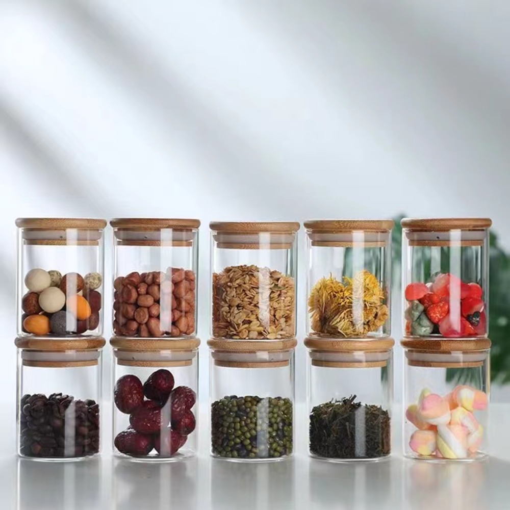 Homemade Food Snacks - Glas Lebensmittel Vorrats behälter mit aus