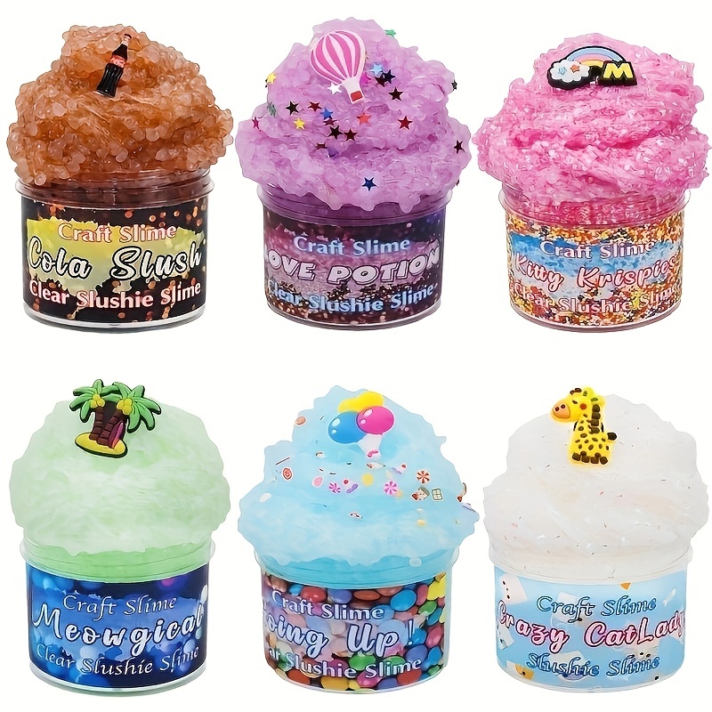Food Snacks To Eat - Butter-Slime-Set für Mädchen, Partygeschenke, Geburtstagsgeschenk mit