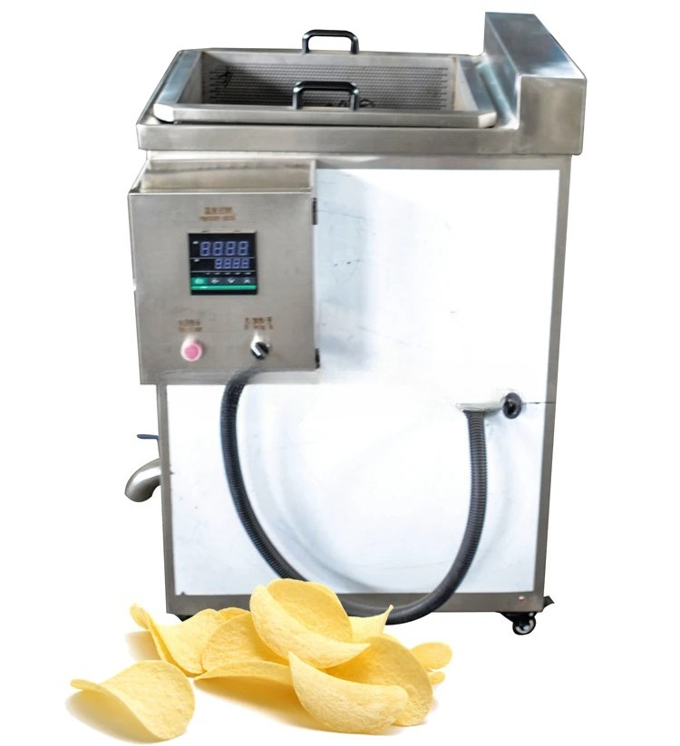Food Snacks Making Machine - Produktionslinie für Kartoffelchips, Maniokchips, Süßkartoffelchips, gebraten,