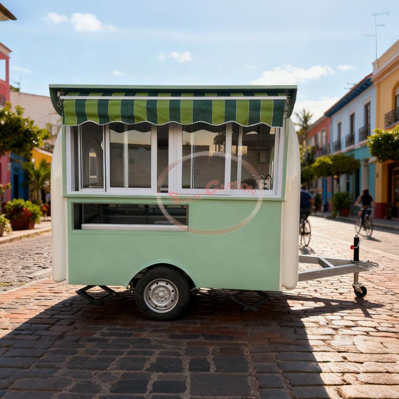 Rv Snacks & Food Zone Surat Menu - Mobiler Kaffee, Bar, Verkaufswagen, geschleppter Wohnmobil,