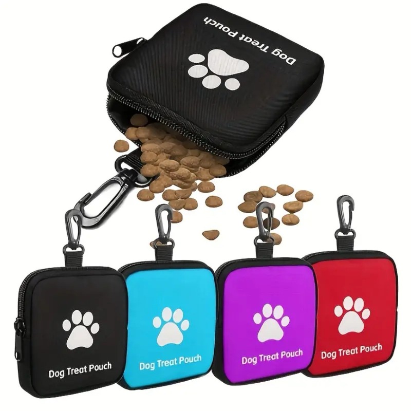 Food Snacks Easy - Mini wasserdichte Leckerli-Beutel für Hunde, PVC,