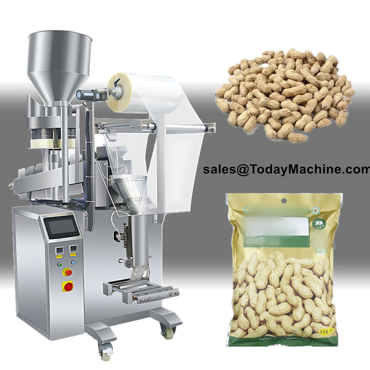 Automatische kleine vertikale  – Mixed Seed Snack Bewertung und Preis