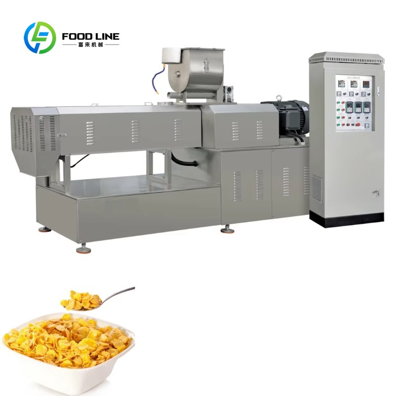Maßgefertigte Doppelschneckene – Food Snacks Making Machine Bewertung und Preis