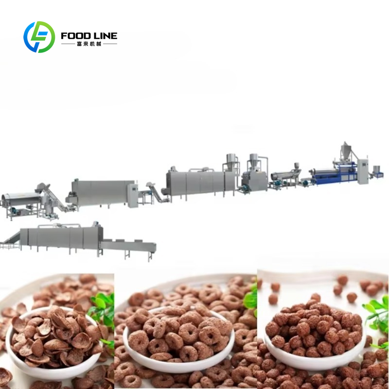 Maßgefertigte Doppelschneckene – Food Snacks Making Machine Bewertung und Preis