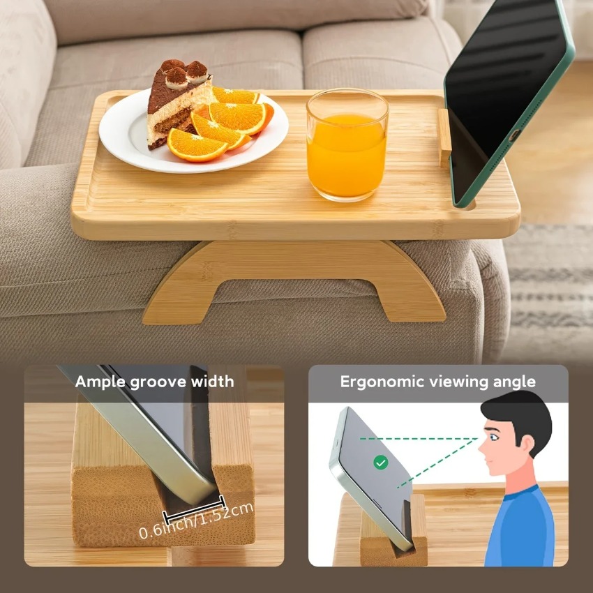 Klappbares Holz-Sofatablett mi – Food Snacks To Eat Bewertung und Preis