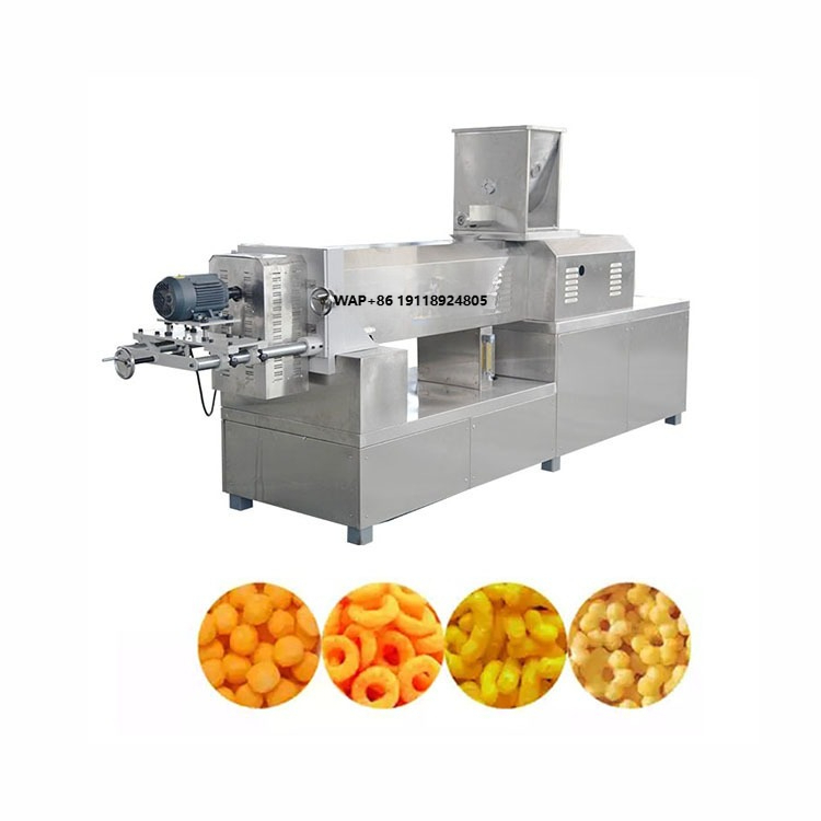 Extruder für gepuffte Mais- un – Food Snacks Making Machine Bewertung und Preis