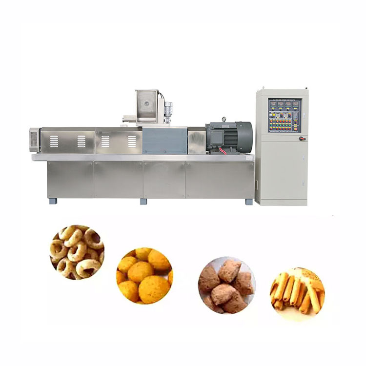 Extruder für gepuffte Mais- un – Food Snacks Making Machine Bewertung und Preis
