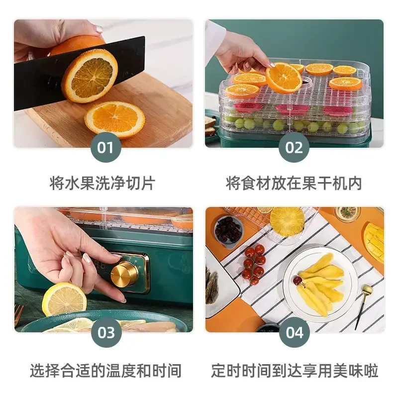 Kleiner Haushalts-Dörrapparat: – Food Snacks Making Machine Bewertung und Preis
